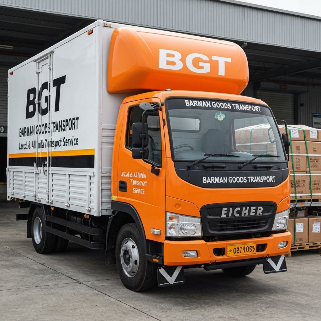 Eicher CNG truck